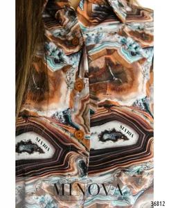 Платье 3133-коричневый Minova