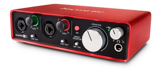 FOCUSRITE SCARLETT 2I2 2ND GEN