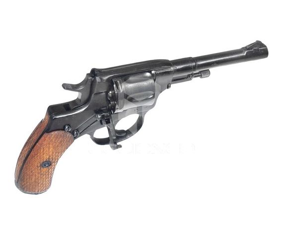 Охолощенный СХП револьвер Наган Р-412 (Байкал), 10ТК