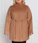 Хлопковое пальто tahiti plus size Persona by Marina Rinaldi - светло-коричневый(1013062)
