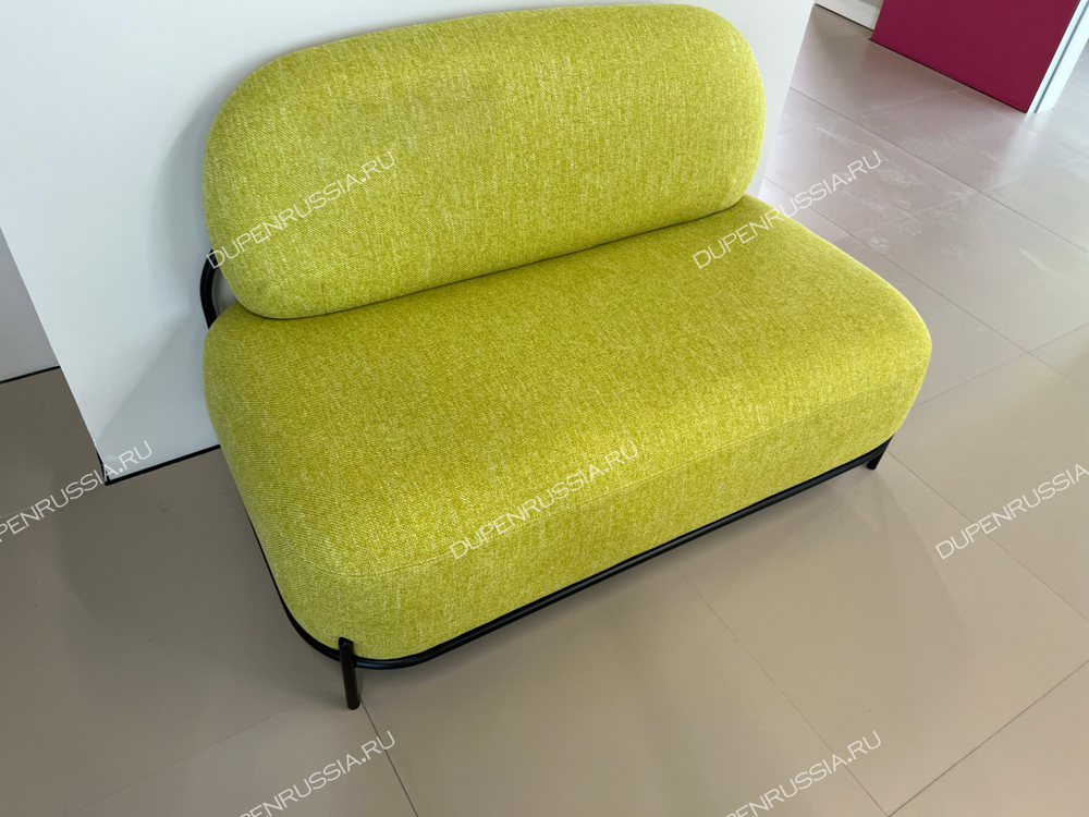 Диван SOFA 06-02 (2-х местный) желтый A652-21