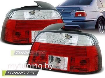 Задние фонари Bmw 5 E39 red white
