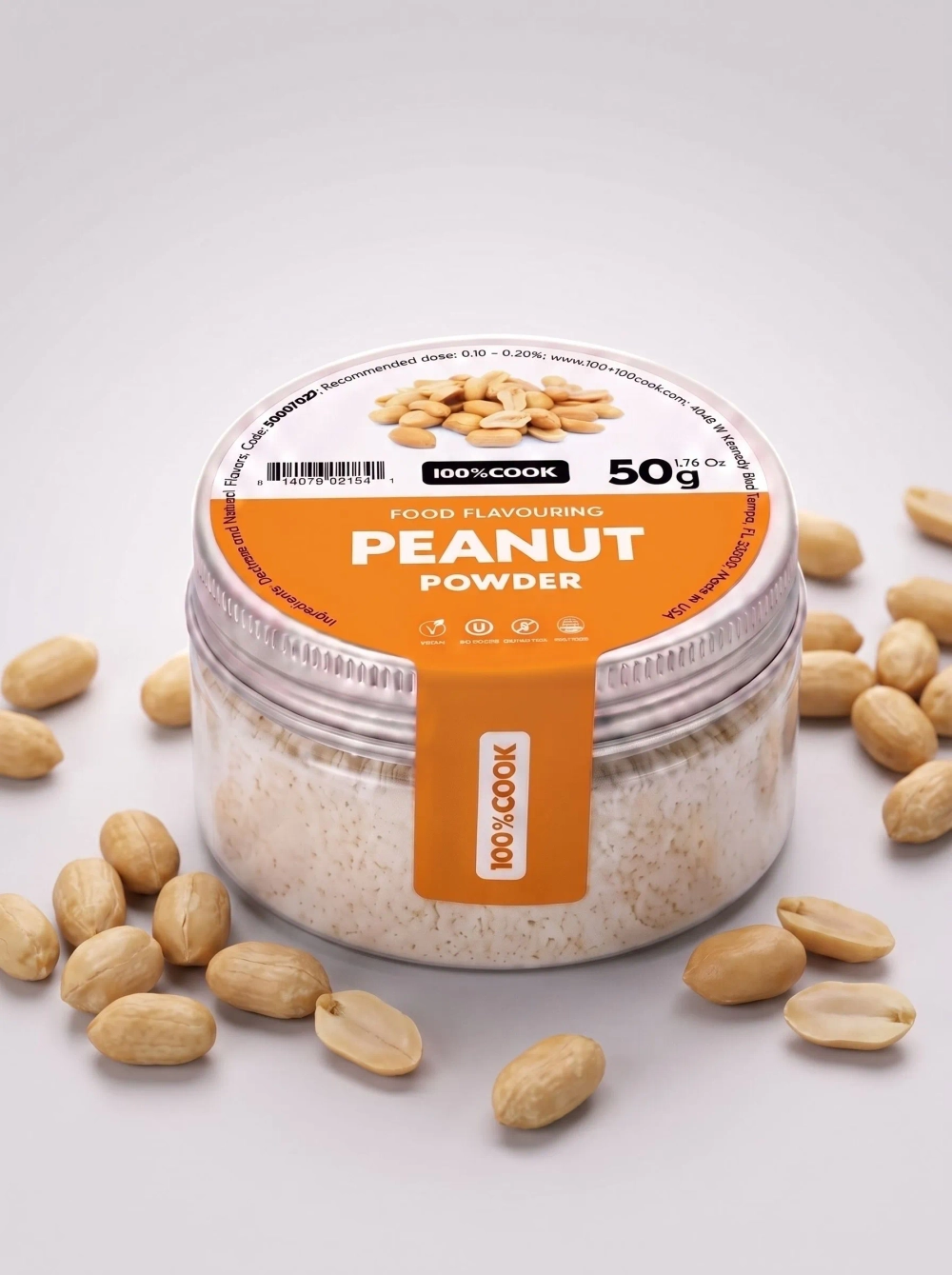 Арахис Ароматизатор пищевой порошок, 100%COOK, 50 г