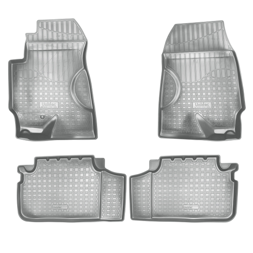 Ковры в салон Norplast/Unidec для Haima 7 (2011-)Полиуретан,Серый, арт.NPA00-C35-300-G