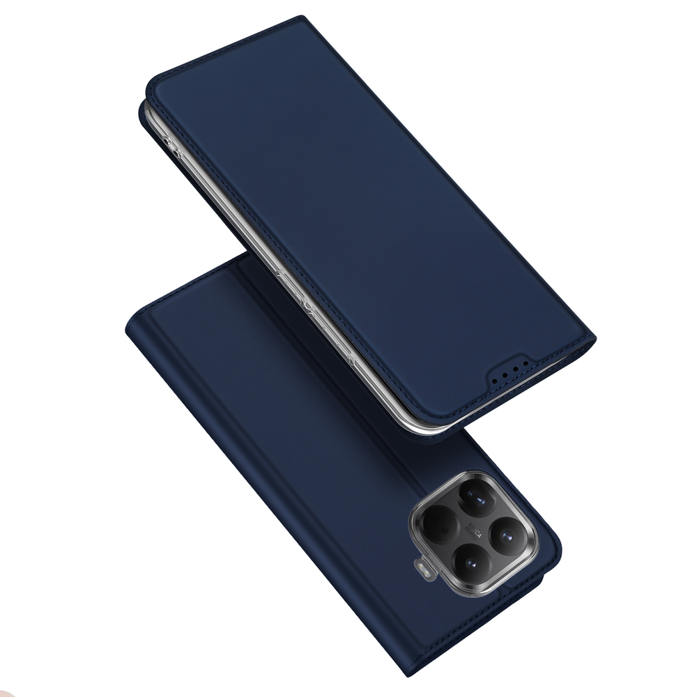 Чехол книжка синего цвета для смартфона Xiaomi 17T, серия Skin Pro Series от Dux Ducis