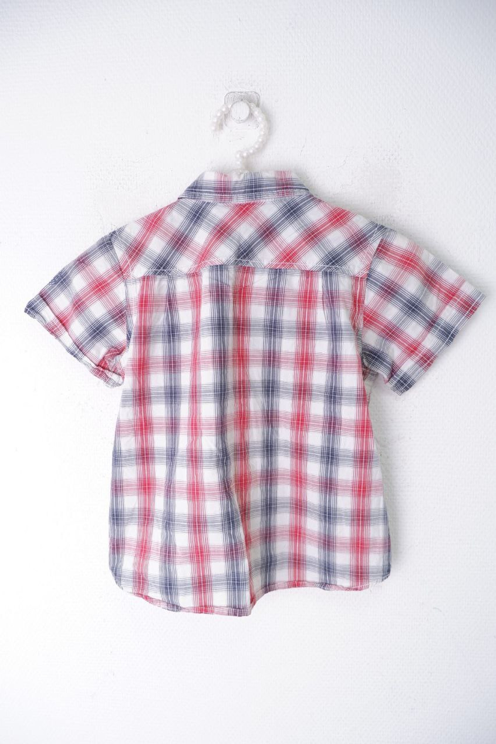 Рубашка H&M в клетку на 6-7 лет