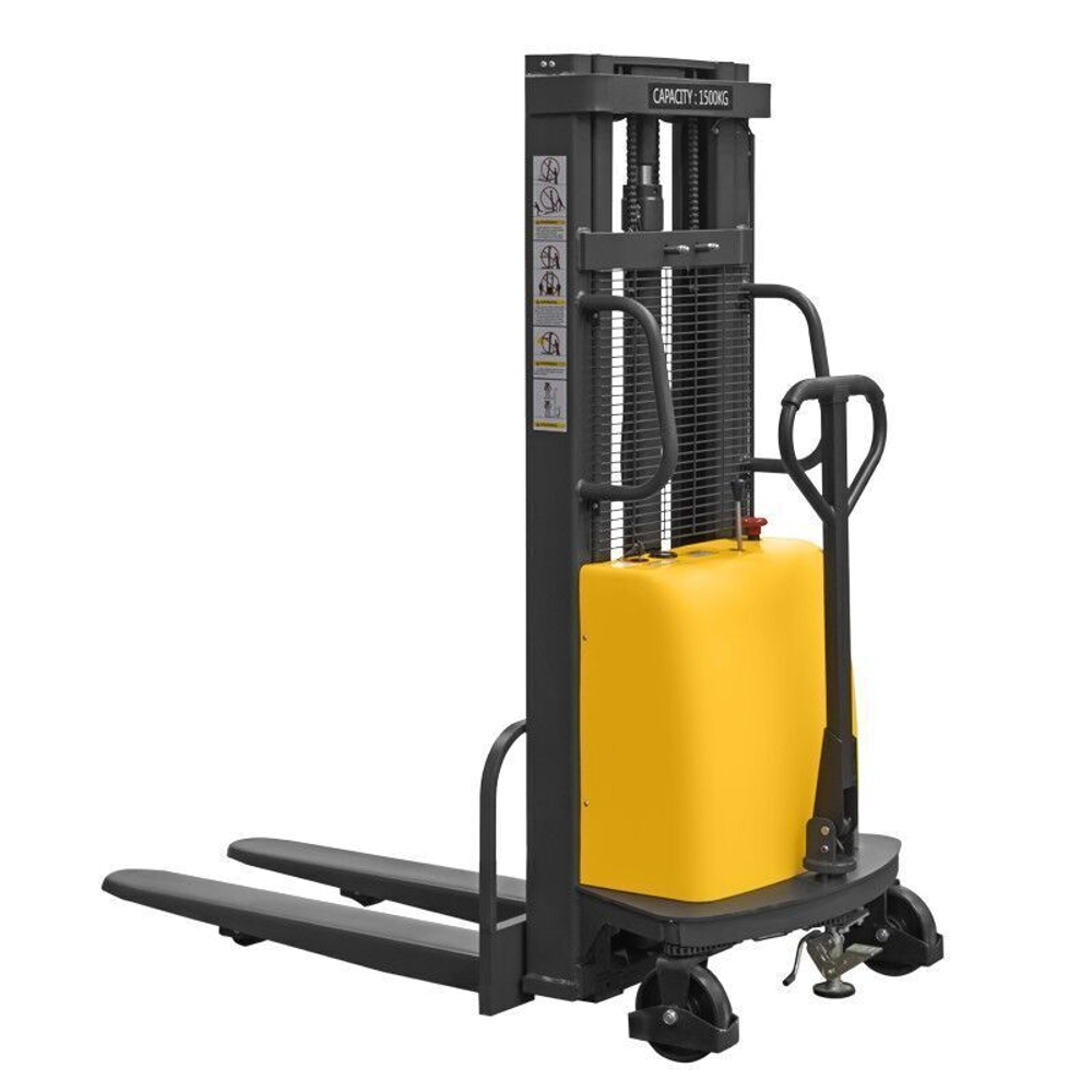 Штабелер с электроподъемом SPN 1025 (1000 кг; 2,5 м; 12 В / 120Ач) SMARTLIFT 63-5016