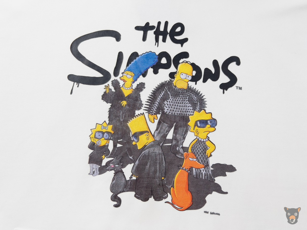 Худи Balenciaga x Simpsons