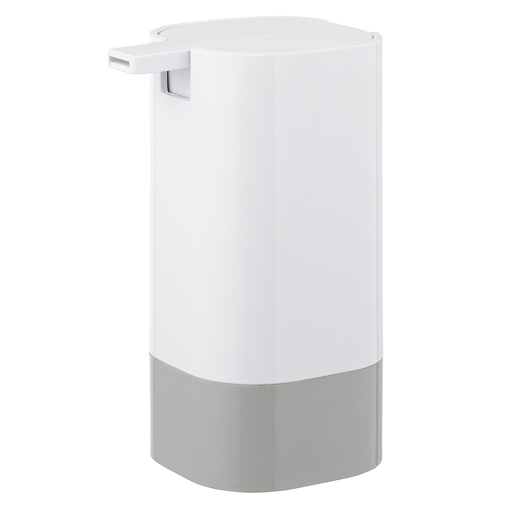 Диспенсер для жидкого мыла tyer, 430 мл, белый/серый