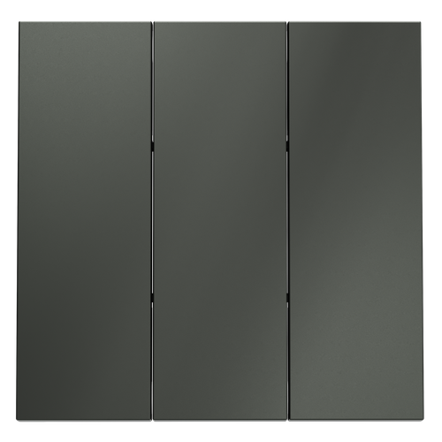 Клавиши для выключателя/переключателя трехклавишного, S70 (титан)