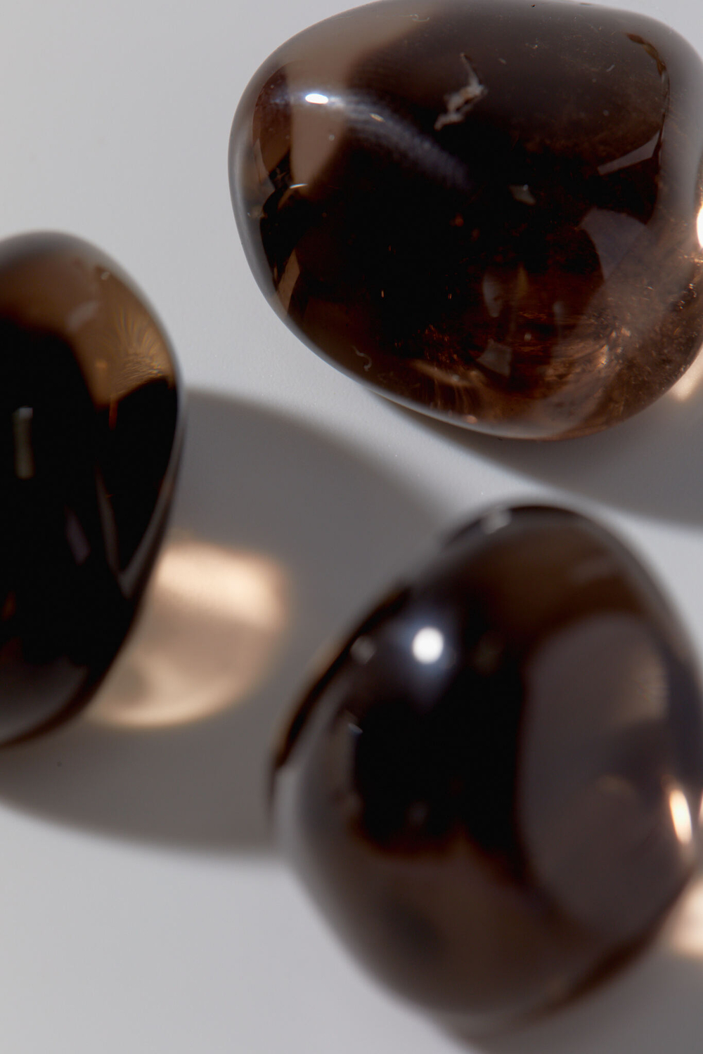 Дымчатый кварц галтовка