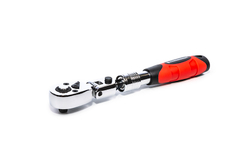 Трещотка телескопическая шарнирная на 1/4" с 72 зубами CS-T.14.60.72TC