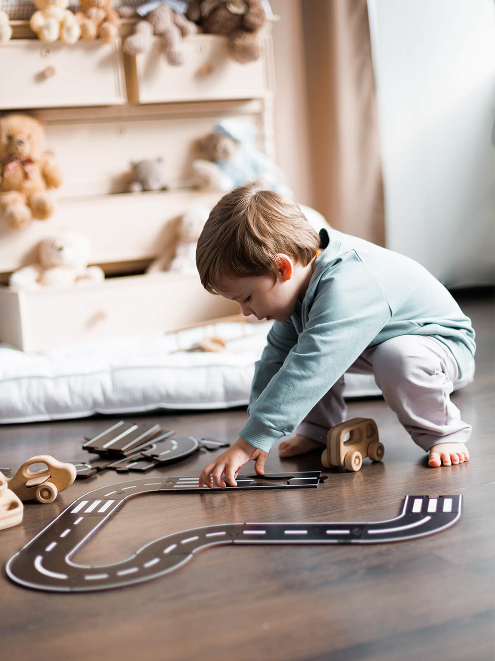 Свитшот оверсайз Mjölk Baby Blue