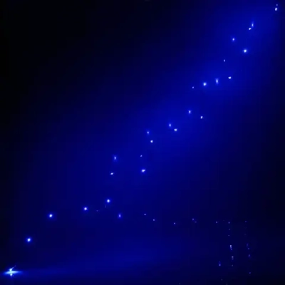 Гирлянда для дома на батарейках 1,5 м 15 ламп LED, 1 реж.,IP-20, Синий