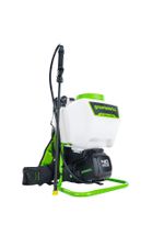 Аккумуляторный садовый опрыскиватель Greenworks G40BPS, 5300007, 40v, в комплекте с АКБ 2 А·ч и ЗУ