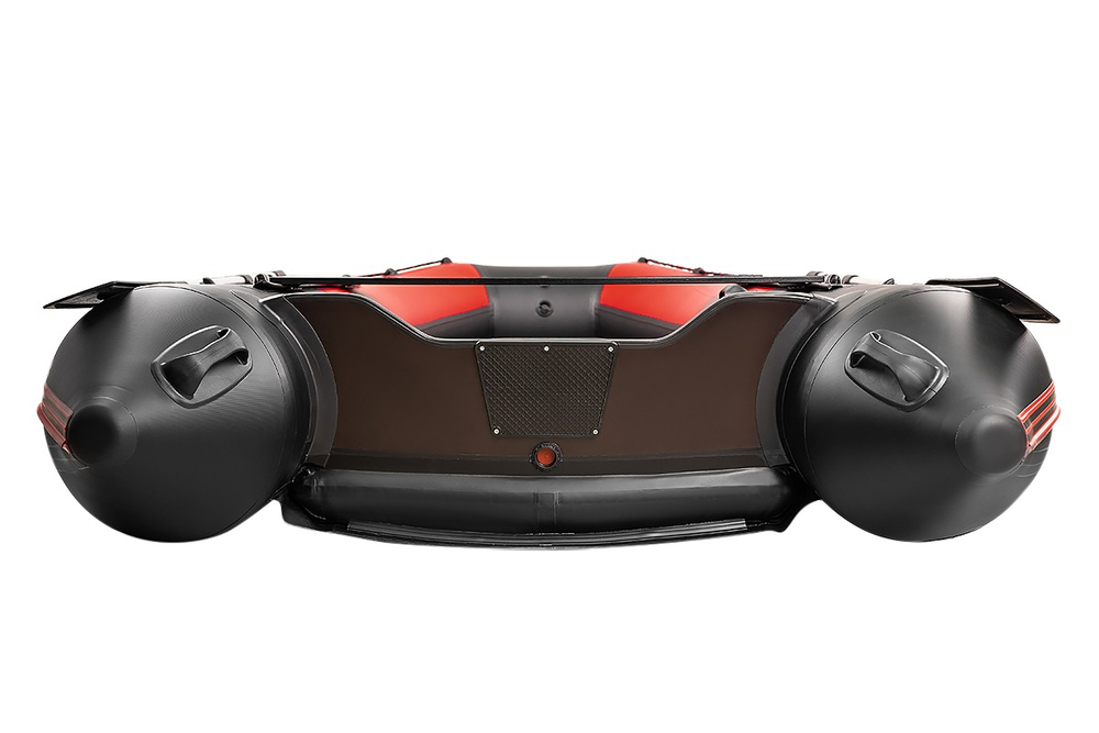 YACHTMAN-300 НДНД красный-черный + KAMISU T 5 BMS (комплект лодка + мотор)