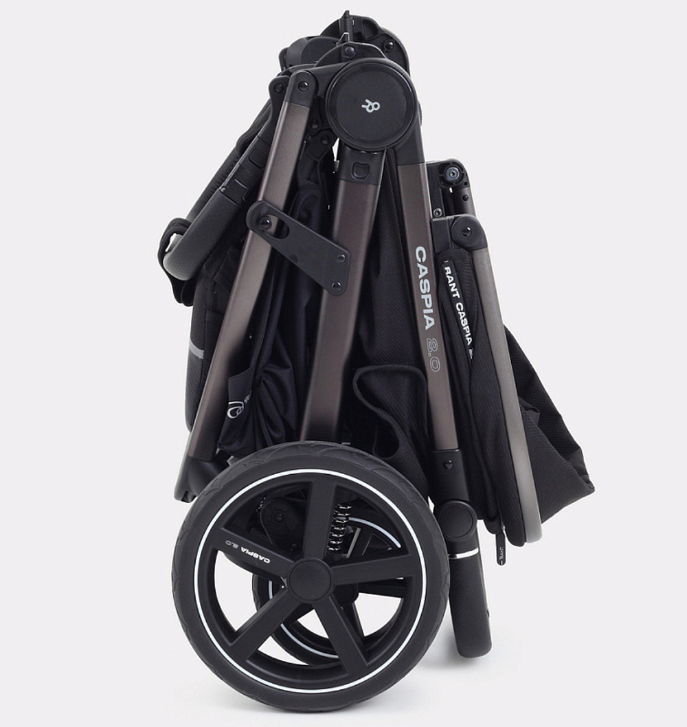 Детская прогулочная коляска Rant Caspia 2.0 Black