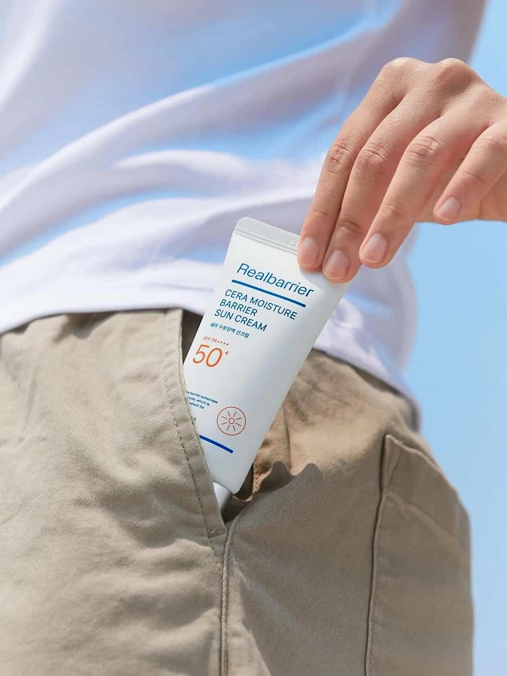Real Barrier Барьерный солнцезащитный крем SPF50 Cera Moisture Barrier Sun Cream 50 мл