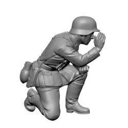 Немецкое 75-мм пехотное орудие с расчетом