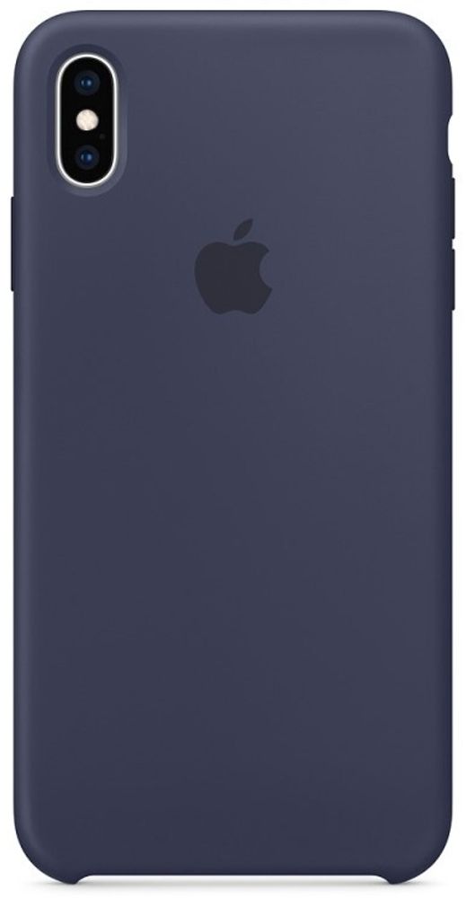 Чехол силиконовый для IPhone Xs Midnight Blue (MRXE2FE/A)(MRW92FE/A)