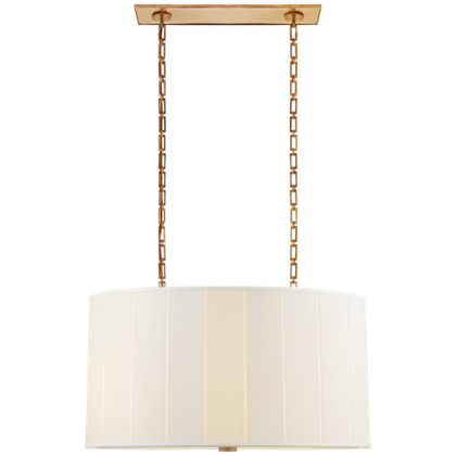 Люстра Visual Comfort Perfect Pleat Oval Hanging Shade