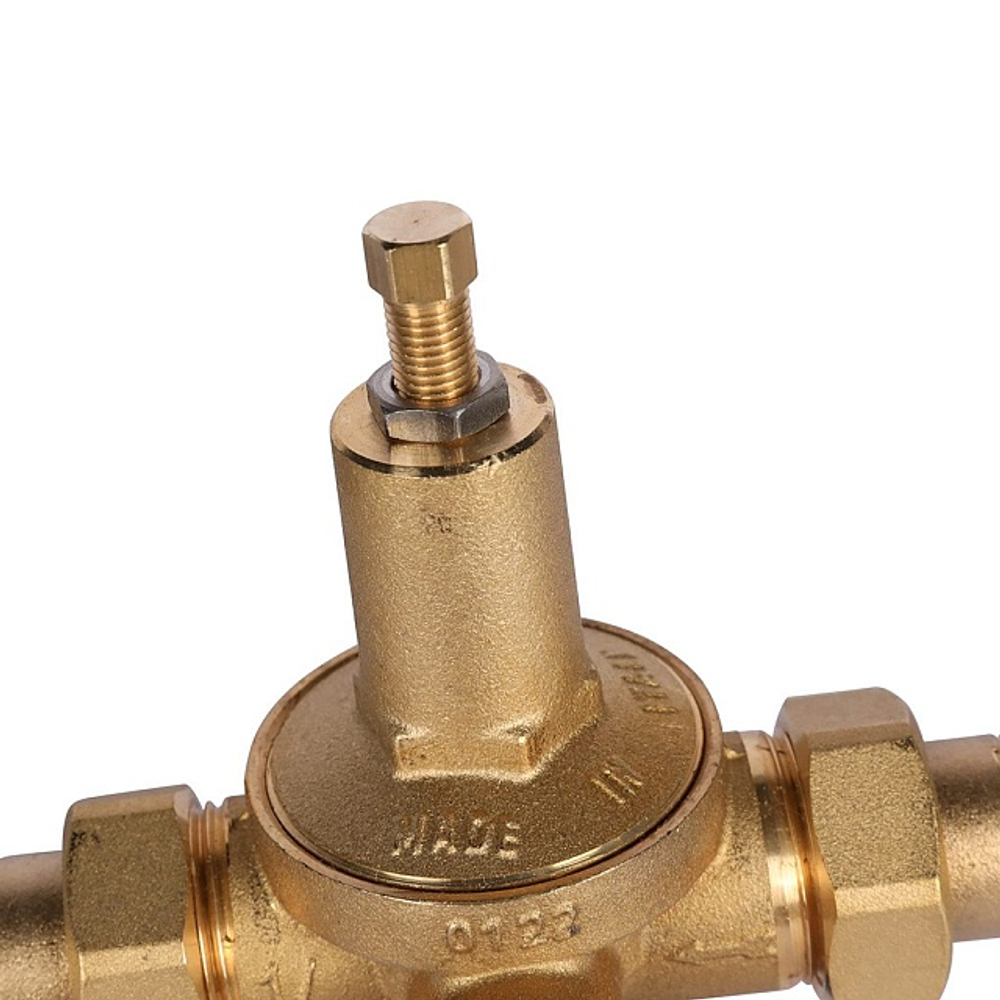 Клапан подпиточный автоматический STOUT - 1/2" (НР/НР, настройка 0.5-4 бар)