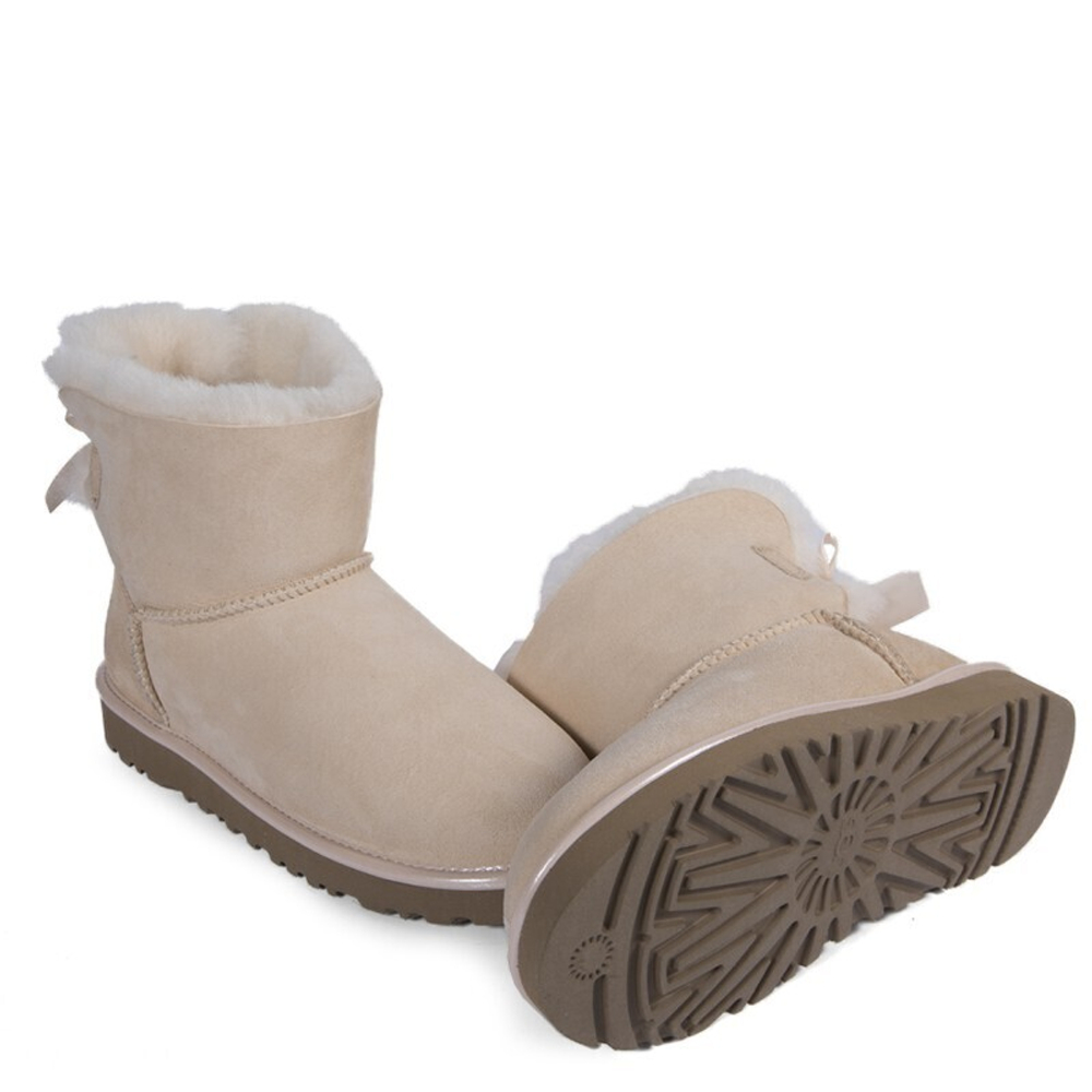 Угги Mini Bailey Bow II Metallic Slate