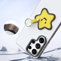 Чехол белого цвета для Samsung Galaxy S26 Ultra, серия Luvy Series Case (со съемным ремешком) от Dux Ducis