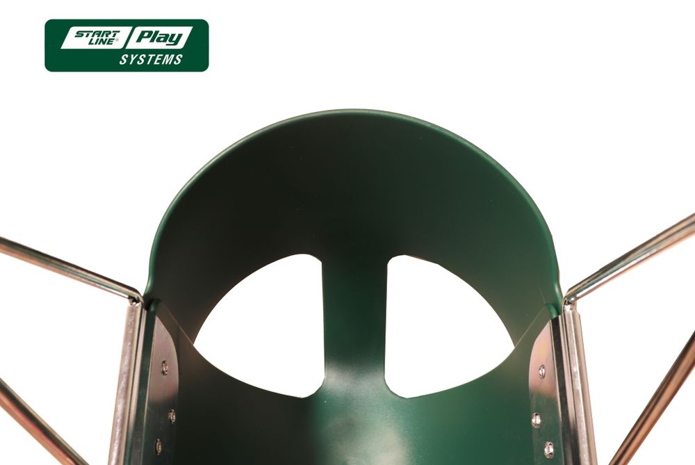 Cиденье для качели с фиксацией зеленое