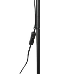 UML-T510 E27 BLACK-WHITE Торшер напольный под лампу Е27. 60W. Черный-Белый. ТМ Uniel