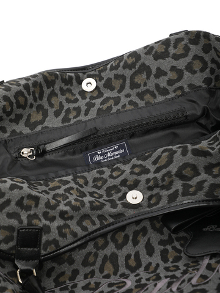 Сумка Leopard Dimsum Charcoal
