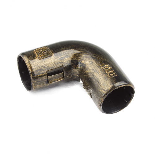 Угол соединительный 90 град. для труб, пвх, цвет бронза (5 шт/уп) BTU1-16-25-5