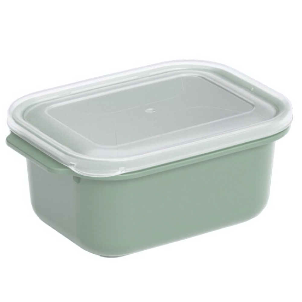Контейнер прямоугольный 2000 мл цвет оливковый