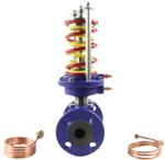 Differential pressure regulator Elephant PRD PSI 232 class 125 RF cast iron flange connection