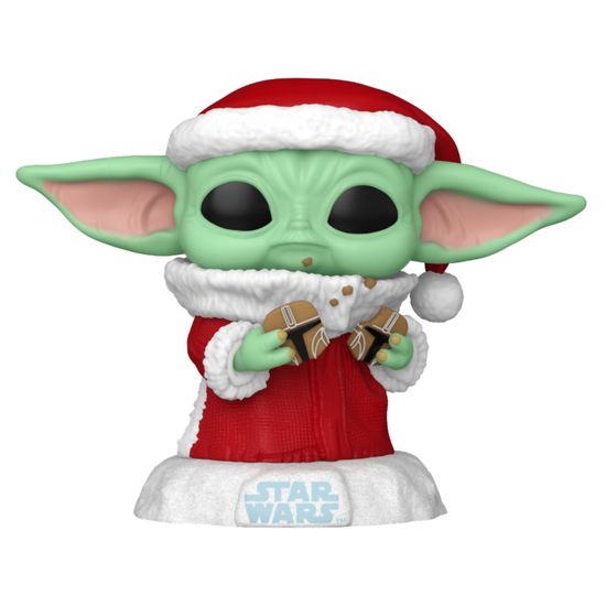 Фигурка Funko POP! Bobble Star Wars Holiday Grogu (747) 80009 / Фигурка Фанко ПОП! по мотивам вселенной "Звёздные войны", Грогу