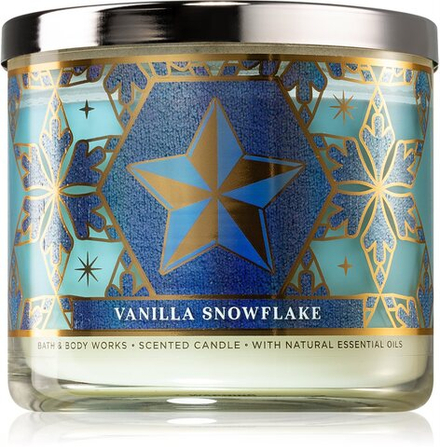 Bath & Body Works Vanilla Snowflake - ароматическая свеча И. /   411  g  / GTIN 667557496061