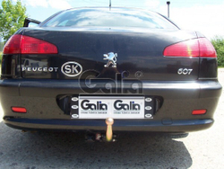 Фаркоп оцинкованный Galia P022A для Peugeot 607 2000-2010(паспорт и сертификат в комплекте)(без электрики)