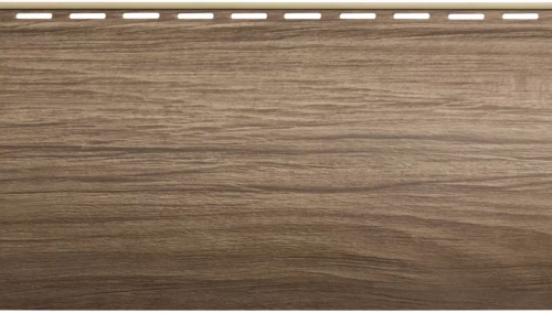 БЛОКХАУС ЛЮКС Однопереломный Орех ВН-01 3100х202мм 0,63м2