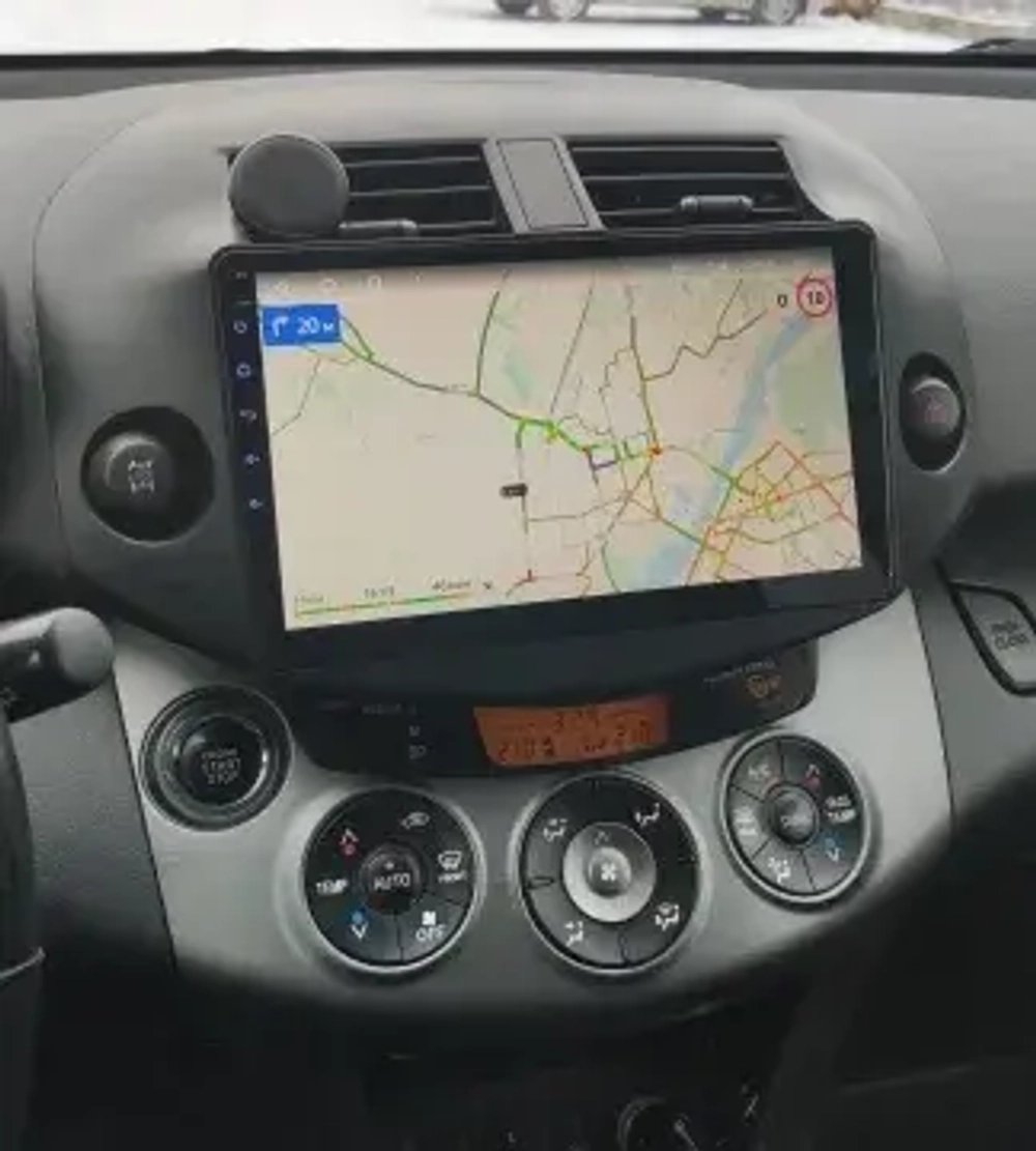 Магнитола для Toyota RAV4 30 2005-2012, Vanguard (рамка под 10") - Canbox 1001 Qled, Android 10, ТОП процессор, SIM-слот