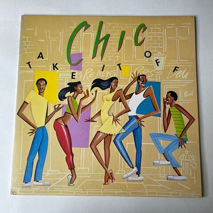 Винтажная виниловая пластинка LP Chic Take It Off (Япония 1981) (Без Оби)