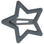 Заколки для волос НАБОР 10 шт., 3,5 см, клик-клак, звездочки, матовый, разные цвета, MONTE VITA, 457084