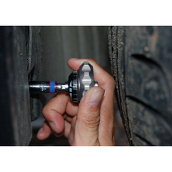 KING TONY (2745) Трещотка 1/4", бесшаговая, дисковый механизм, для вставок (бит)