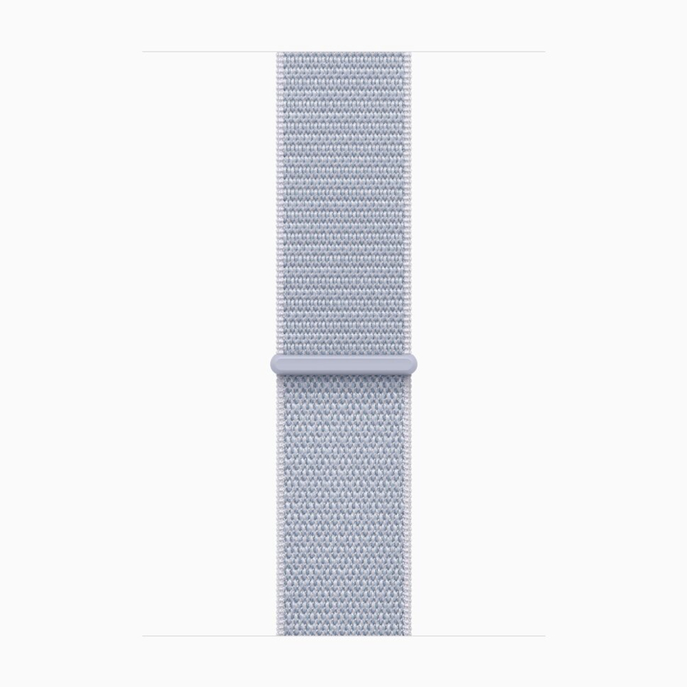Часы Apple Watch Series 10 42mm Silver Aluminium Case, Sport Loop (Blue Cloud)
