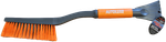 Щетка со скребком AL-110-(кор.12шт) сер-оранж.