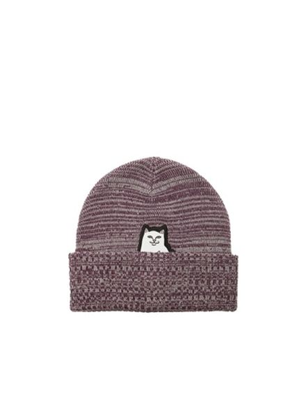 Шапка Rip N Dip Lord Nermal Marled Beanie Dark Purple