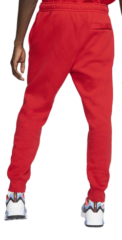 Мужские теннисные штаны Nike Sportswear Club Fleece M - красный