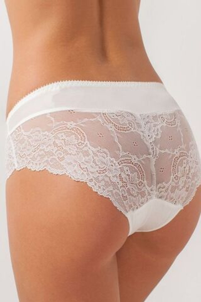 Соблазнительные трусики-панти Lolita (Размер: 46) (Цвет: молочный)