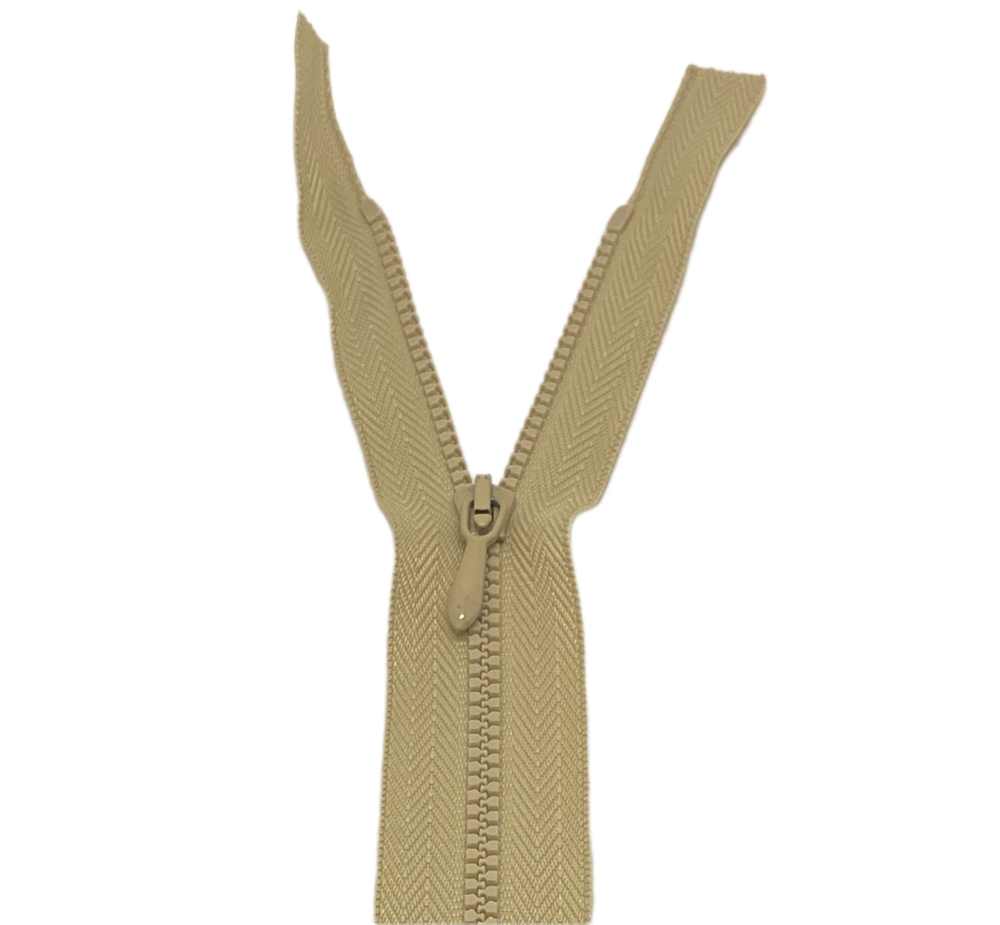 Застежка молния т-4 85см светло бежевый