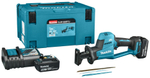 Пила сабельная аккумуляторная MAKITA DJR189RTJ