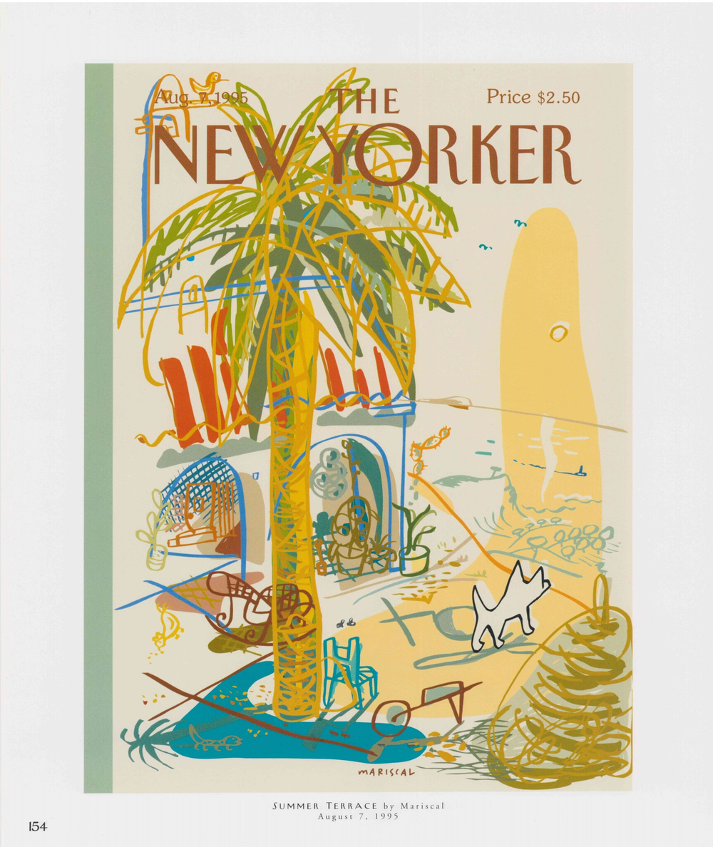 Постер журнала The New Yorker 07-08-1995, двусторонний